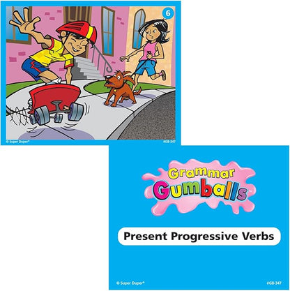 Super Duper Publications | Grammar Gumballs® Board Game | Educational Learning Resource for Children