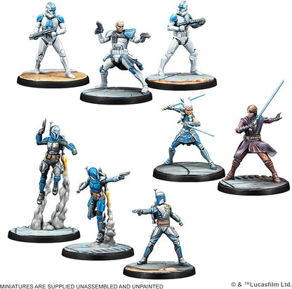 Asmodee Star Wars Shatterpoint Core Set - Unleash The Force in a Galaxy-Wide Adventure Tabletop Miniatures Strategy Game for Kids and Adults Ages 14+ 2 Players 90 Min Playtime
