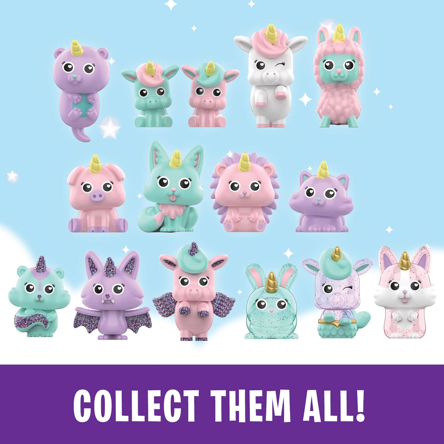 Educational Insights Playfoam Pals Unicorn Magic 6-Pack - Unicorn Party Favors, Fidget Toys for Kids Ages 3+, Valentines Day Party Favors for Boys & Girls
