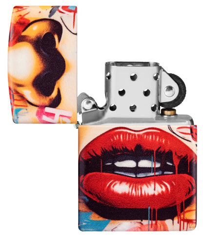 Zippo Street Art Design 540 Matte Pocket Lighter