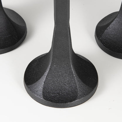 Iron Taper Candle Holder,Tall Black Candlestick Holders Decorative Candle Stand,Candle Holder Set of 3