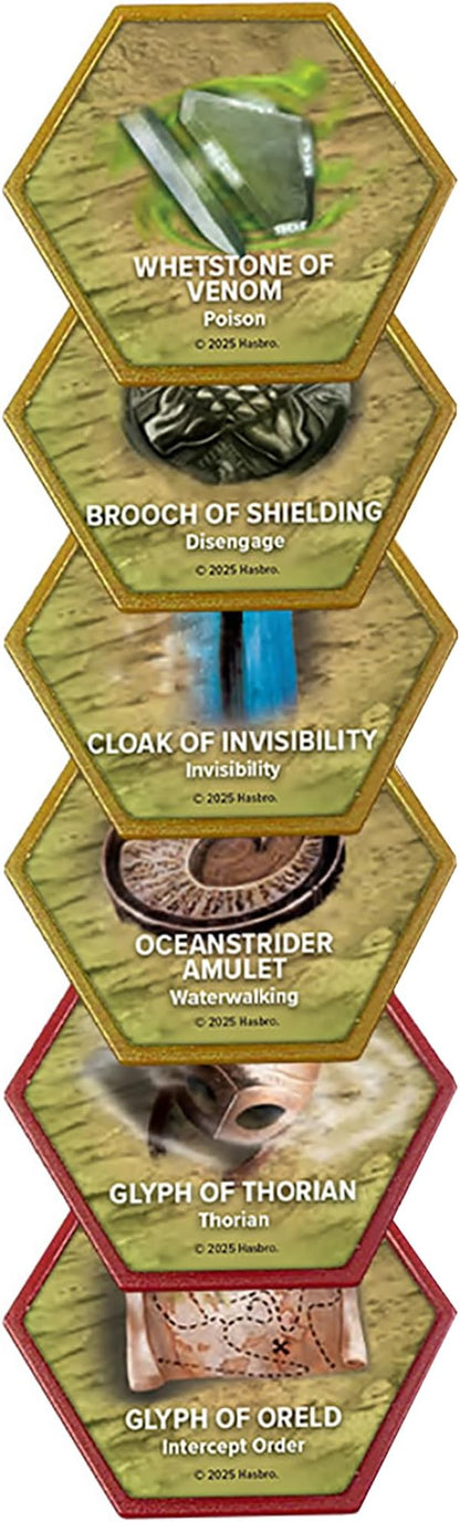 Renegade Game Studios Heroscape Glyph Pack Expansion - 33 Glyphs Miniatures Strategy Game Add-On for Enhanced Tactical Gameplay