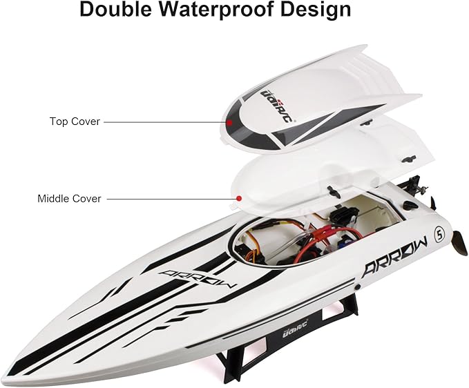 Cheerwing 25 RC Brushless 30 MPH High Speed Boat Large Racing Remote Control Boat for Adults