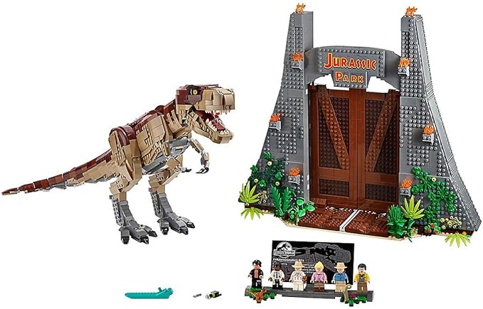 LEGO Jurassic World Jurassic Park: T. rex Rampage 75936 Building Kit (3120 Pieces)