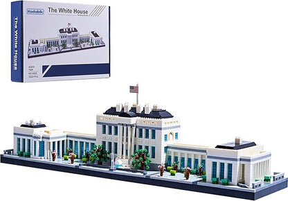Architecture Series Mini Bricks for Adults and TeensUS Capital White House Construction SetMicro Blocks Set3520 PCSLandmark Model