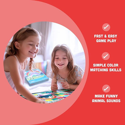 Rainbow Unicorn Rescue - Board Game for Kids Ages 4-8 Fun Family Board Games Games for 4+ Year Olds Kids Games for 4+ Year Old Birthday Gift Unicorn Toy for Girls and Boys Cooperative Board Games