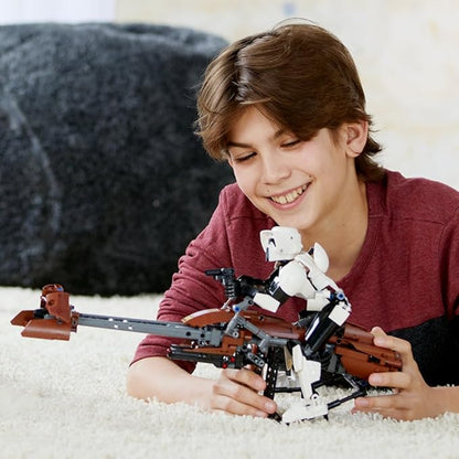 LEGO Star Wars Scout Trooper &amp Speeder Bike 75532 Building Kit