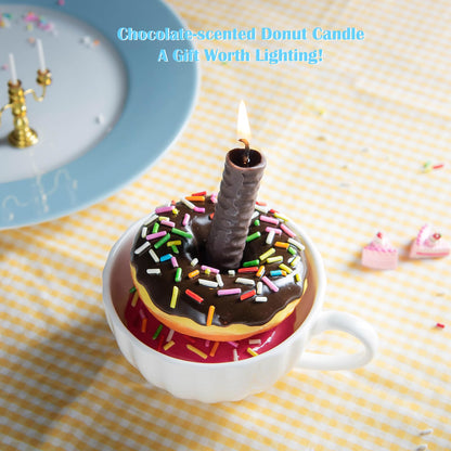 Doughnut Dessert Scented Vegetable Candle