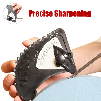BUCKTOOL 10-Inch Variable Speed Wet Sharpening System, 1.2-Amp Two-Direction Water Cooled Wet Stone Grinder 90-160RPM, Wet Bench Grinder for Knife, Chisel, Knife, Axe, SCM8103