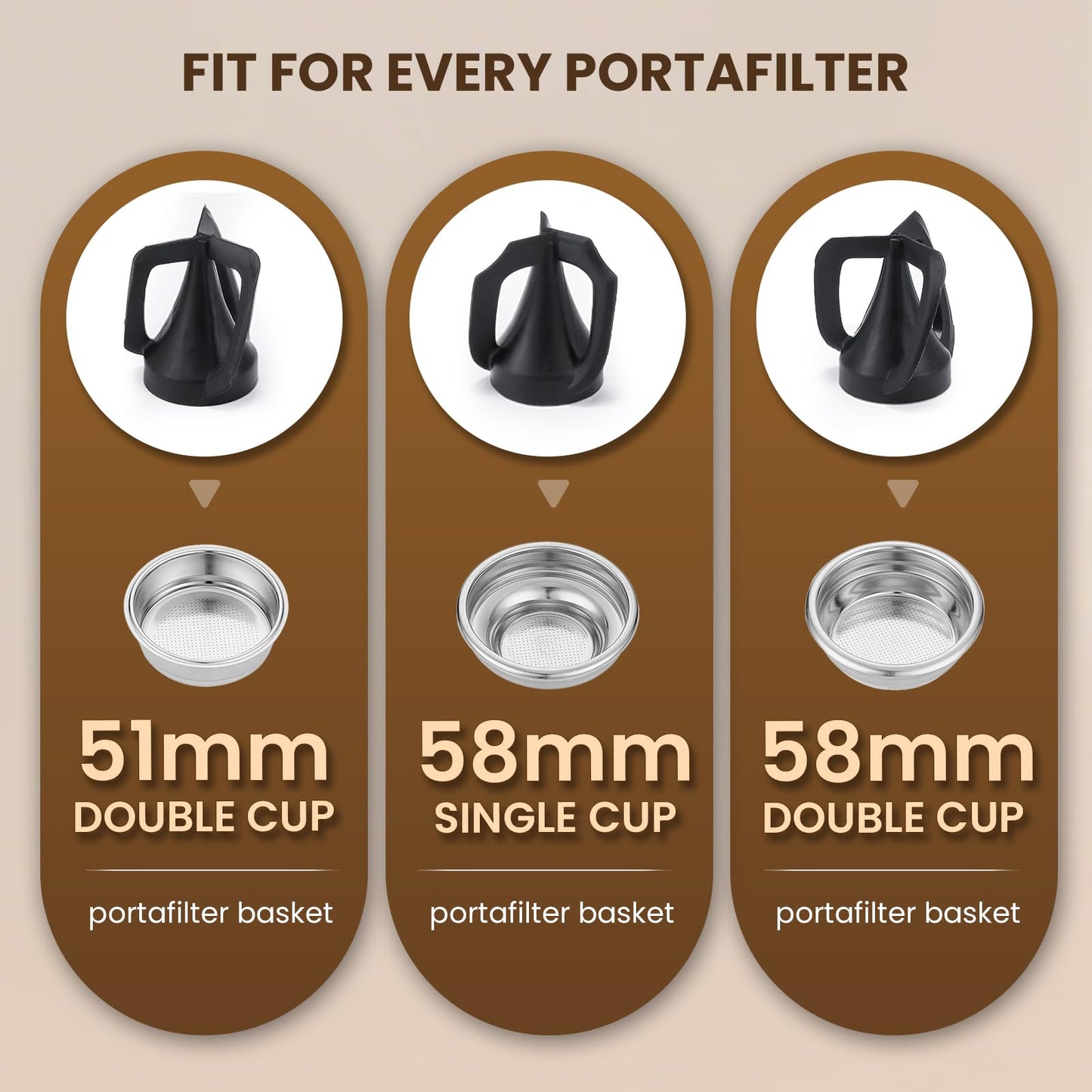Huanyu Electric Coffee Bean Grinder 250G Automatic Burr Grinder Green and Huanyu Electric Espresso Portafilter Cleaner with Dual Brush Heads and Three Scrapers Bundle