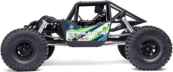 Axial RC Crawler 1/8 AXP8 Gilamon 2.2 4X4 RTR Brushed Trail Buggy Green (Battery and Charger Not Included) AXI-1207T1