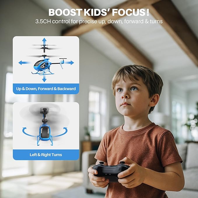 SYMA Remote Control Helicopter Mini RC Helicopter for Kids with Altitude Hold One-Key Take Off/Land Toy for Boys Girls Beginners Indoor Flying Fun