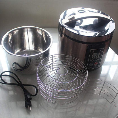 MLGB 6L Black Garlic Fermenter,Yogurt Maker with Adjustable Temperature & Time Control,Kimchi machine,Sweet Rice Wine Maker Full Automatic,Natto Maker,FCC UL Listed