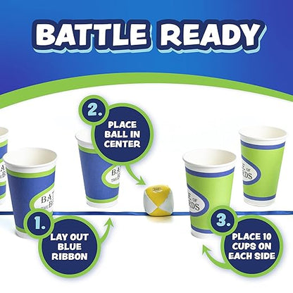 Squirrel Products Battle of The Beards Funny Party Game White Elephant Minute to Win It Game for Kids &amp Adults Family Game Night Activity for Ages 6+