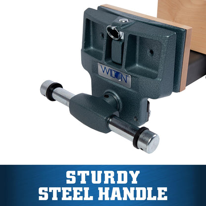Wilton Woodworking Vise, 4" x 7" Jaw, 10" Max Jaw Opening, Rapid-Action (Model 78A)