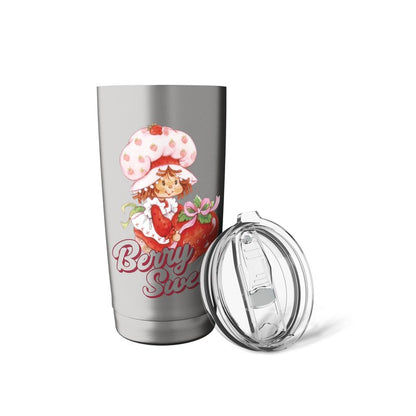 Strawberry Shortcake Vintage Berry Sweet Poster Stainless Steel Insulated Tumbler