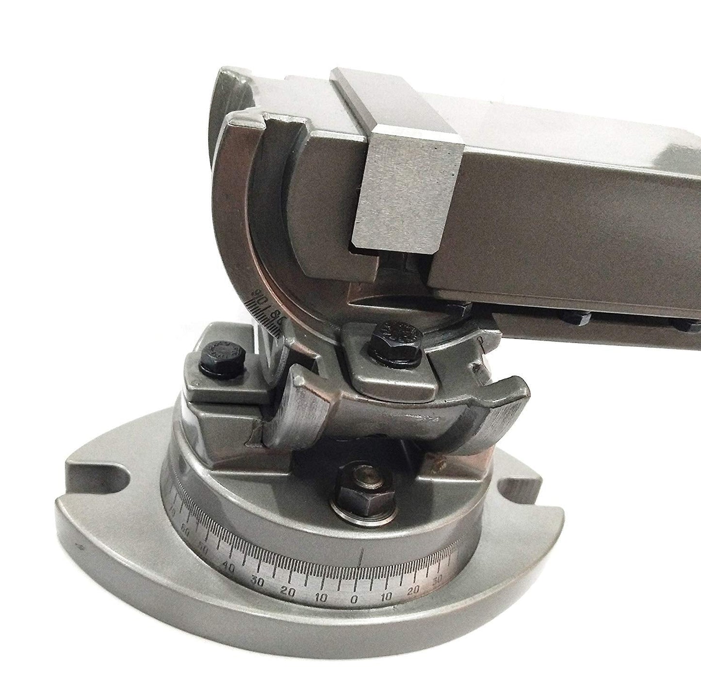 Milling Machine Vise 2"(50 mm)-3 Way (Swivel,Tilting,Angle Vice) Machine Tool Milling Vice Vise Grey