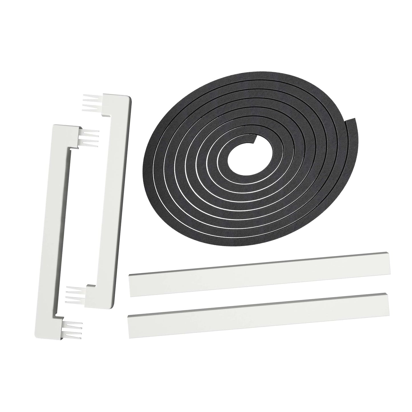 Durastar DRTAC101XNA1SLV 10,000 BTU 115V Through the Wall Air Conditioner and Wall Sleeve - White