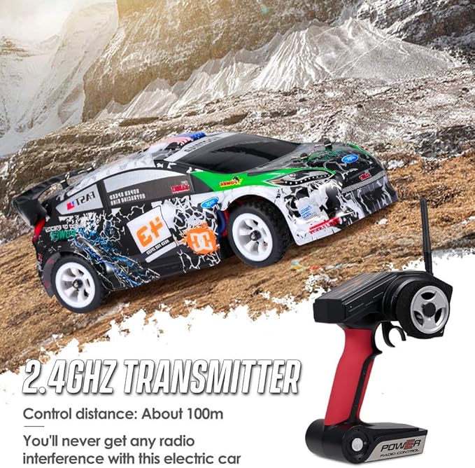 GoolRC WLtoys K989 RC Cars 1:28 Scale 2.4GHz Remote Control Car 4WD 30KM/H High Speed Racing Car RC Drift Cars for Adults