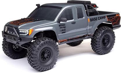 Axial RC Truck 1/10 SCX10 III Base Camp 4X4 Rock Crawler Brushed RTR (Battery and Charger Not Included) Gray AXI-1375T2