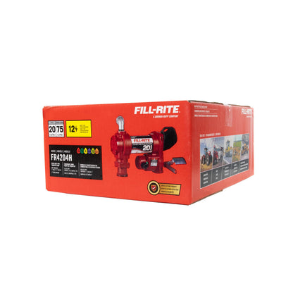 Fill-Rite FR4204H 12V 20 GPM Fuel Transfer Pump (Pump Only) | Gasoline, Diesel, Kerosene, Ethanol Blends, Methanol Blends, & Biodiesel