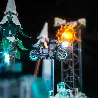 Upgraded Led Light Kit Compatible with Lego The Avengers Assemble: Age of Ultron Building Set Lights Decoration Compatible with Lego 76291 (Model Not Included)