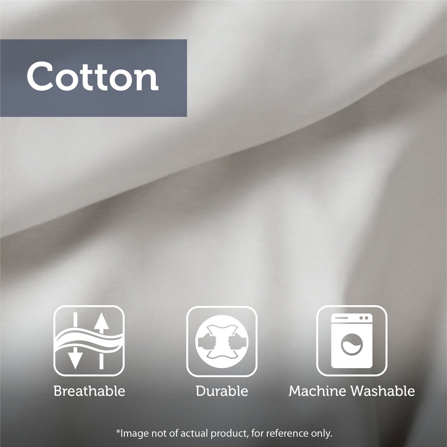 Madison Park King Mattress Protector Pad Waterproof Bed Cover, Breathable 300TC Sateen Cotton, Diamond Quilted Topper, Quiet Nights, Fitted Pocket Fits Up to 18 Inch, Machine Washable, White