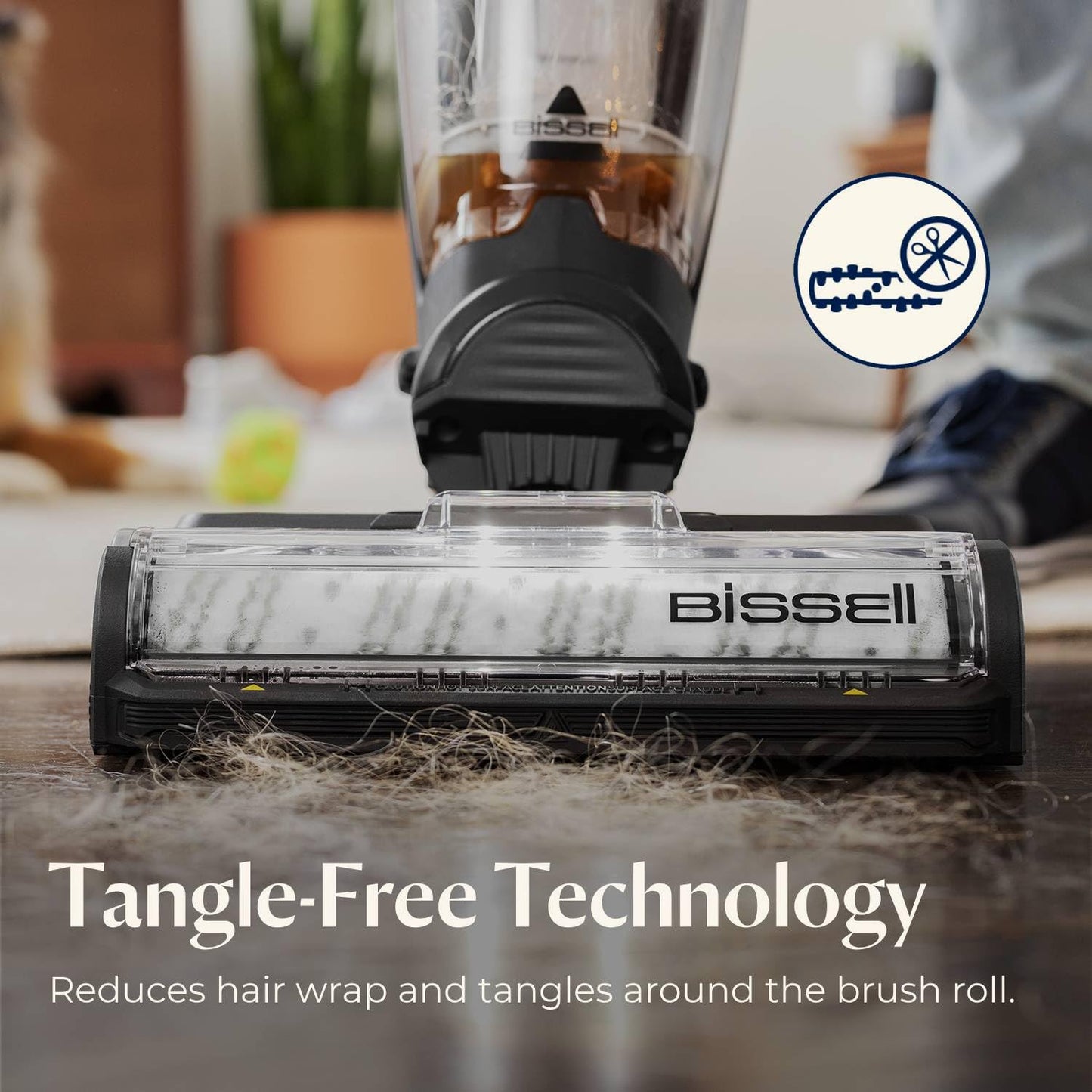Bissell CrossWave HydroSteam Steam Mop, 3-in-1 Wet Dry Vacuum Mop with Steam Function, Hard Floor Cleaner Machine with Sanitize Formula, 35151