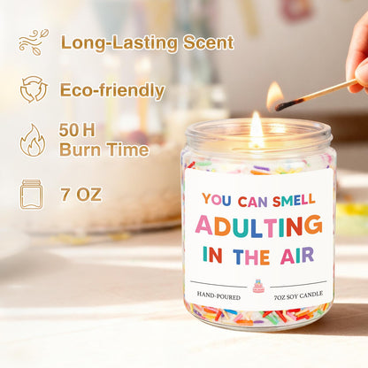 Funny 18th Birthday Gifts for Girls Boys, Happy 18th Birthday Decorations for Girl Boy, Gift for Turning 18 Year Old Girl, 2008 18 Bday Present for Daughter, Son, Granddaughter, Niece, Friend