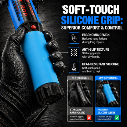 Solary Induction Heater Bolt Removal - 1200W 110V Hand Held Magnetic Induction Heater Tool with 12 Coils for Rusty Screw Removing