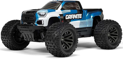 ARRMA RC Truck 1/10 Granite 4X4 223S BLX BRUSHLESS Monster Truck RTR with DSC Blue ARA4302V4T1