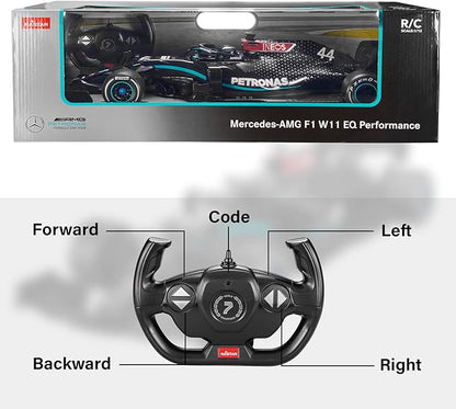 RASTAR RC Car 1/12 Scale 2.4Ghz Mercedes-AMG F1 W11 EQ Performance Officially Licensed RC Series Radio Remote Control Car