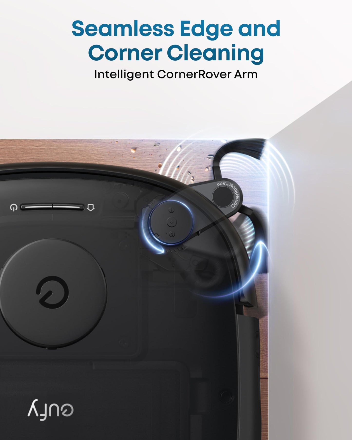 eufy Robot Vacuum E28, 20,000 Pa Suction, Roller Mop with HydroJet System, Portable Carpet for Deep Cleaning,All-in-One Robot Vacuum and Mop Combo, Zero-Tangling, Corner-to-Edge Cleaning (Upgraded)