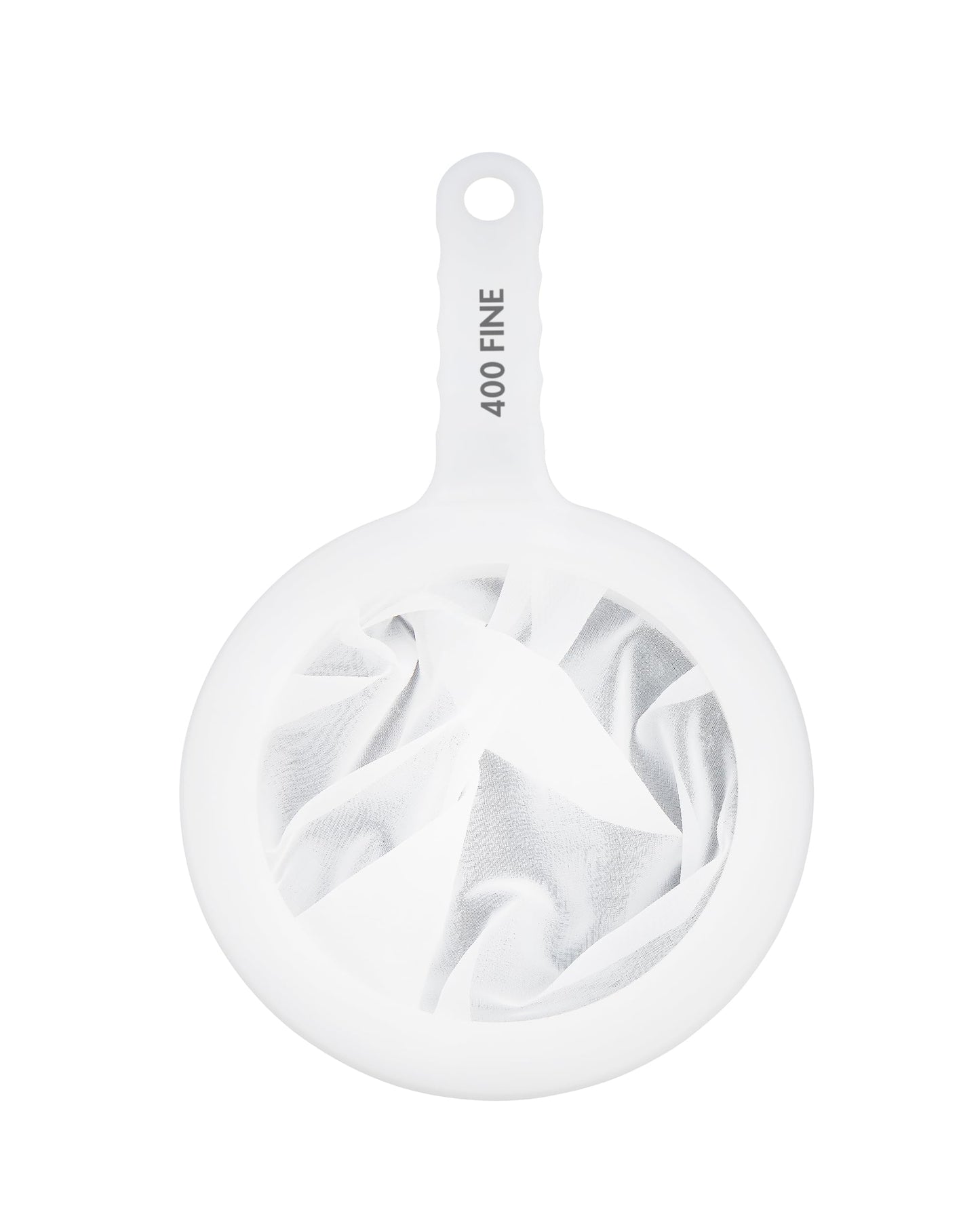 HIC Kitchen Double-Ear Fine Mesh Strainers, BPA Free, Set of 4 Sizes Includes 3, 4, 5.5, and 7-Inch Diameter