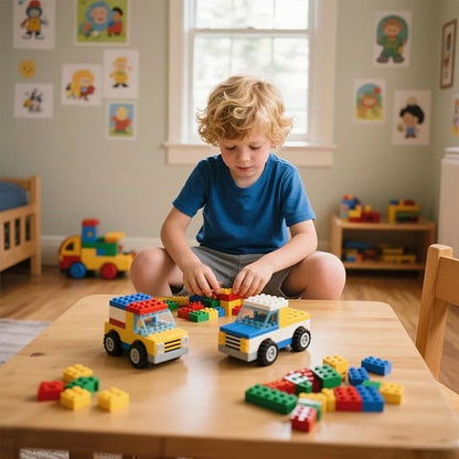 450pcs Wheels and Axles Set Including Wheels Windshield Traffic Light Vehicle &amp Truck Parts Classic Pieces &amp Accessories Compatible with Classic Brick Toys