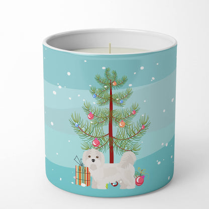 Caroline's Treasures CK3467CDL KYI-Leo Christmas Tree 10 oz Decorative Soy Candle Nature Soy Wax Essential Oil Home Decor Ideal for Bedroom Kitchen Bath Office Gift, 10 oz