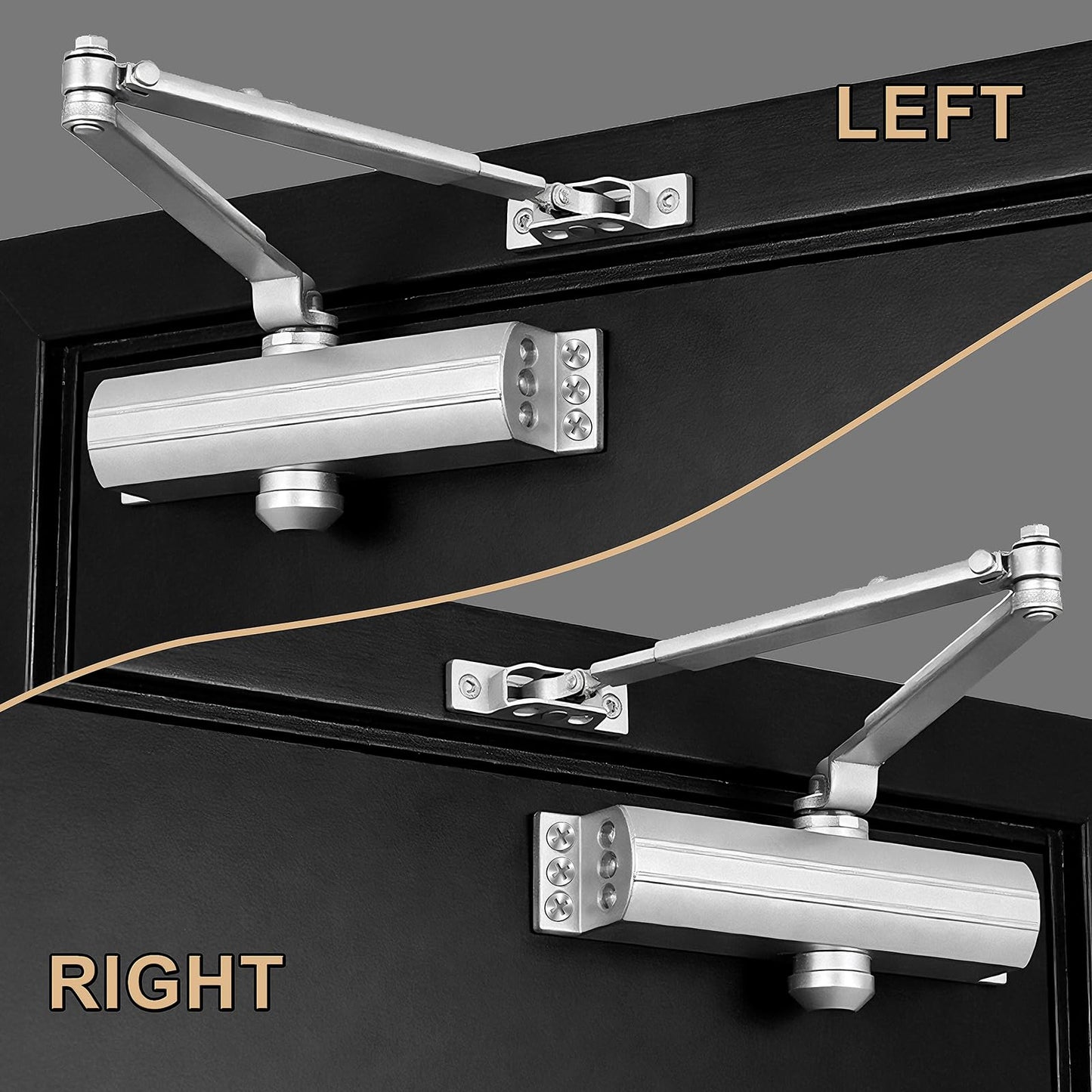 UL Grade 1 Commercial Adjustable Door Closer NEWBANG 9016BC
