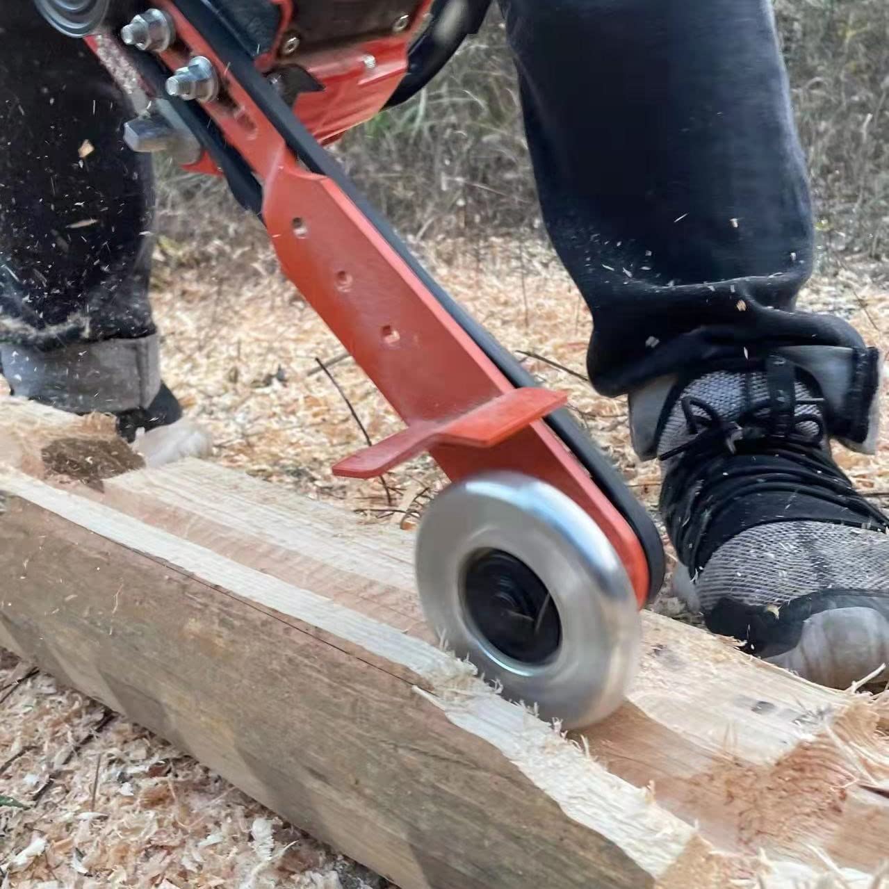 HOTYELL Chainsaw Carving Mill Attachment and Log Peeler Debarker for Husqvarna and STIHL