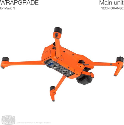 WRAPGRADE Skin Compatible with DJI Mavic 3 Pro (NEON Orange)