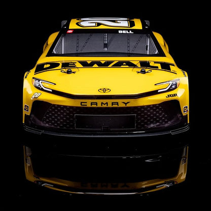 Losi 1/12 NASCAR RC Race Car Christopher Bell® No. 20® 2025 DEWALT Toyota Camry XSE 2S AWD RTR Brushed On-Road Battery &amp Charger Included Yellow LOS1122520