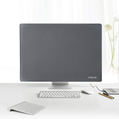 MOSISO Monitor Dust Cover 32, 33, 34, 35 inch Anti-Static Dustproof LCD/LED/HD Panel Case Computer Screen Protective Sleeve Compatible with 32-34 inch PC, Desktop and TV, Space Gray