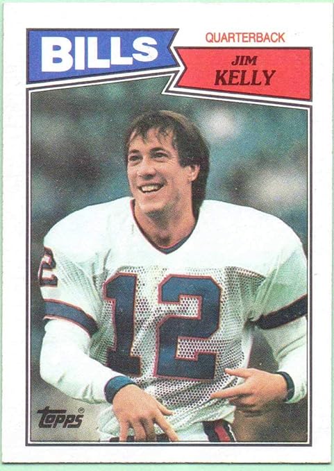 Jim Kelly 1987 Topps Rookie Football Card #362 - Buffalo Bills