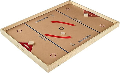Carrom Champion Nok Hockey Game (Large) — Wooden Board Games for Adults &amp Children — Indoor and Outdoor Games for Family — Sports Board Games