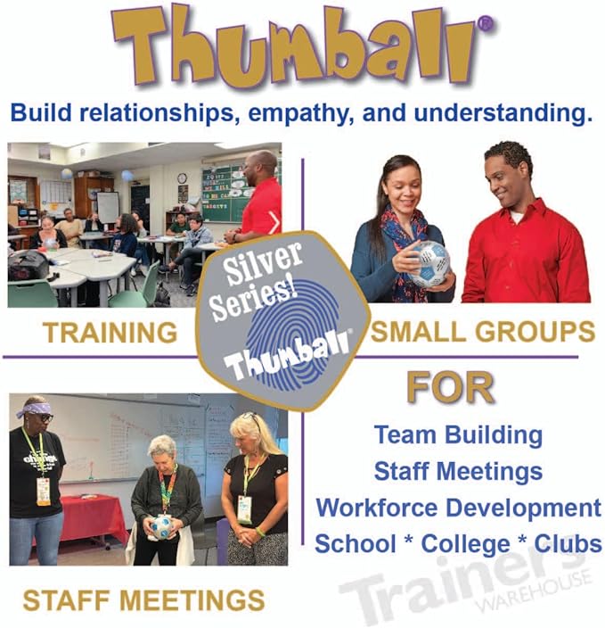 Trainers Warehouse 6 Thumball Collection 32 Prompts for Conversation Team Building Relationship and Training