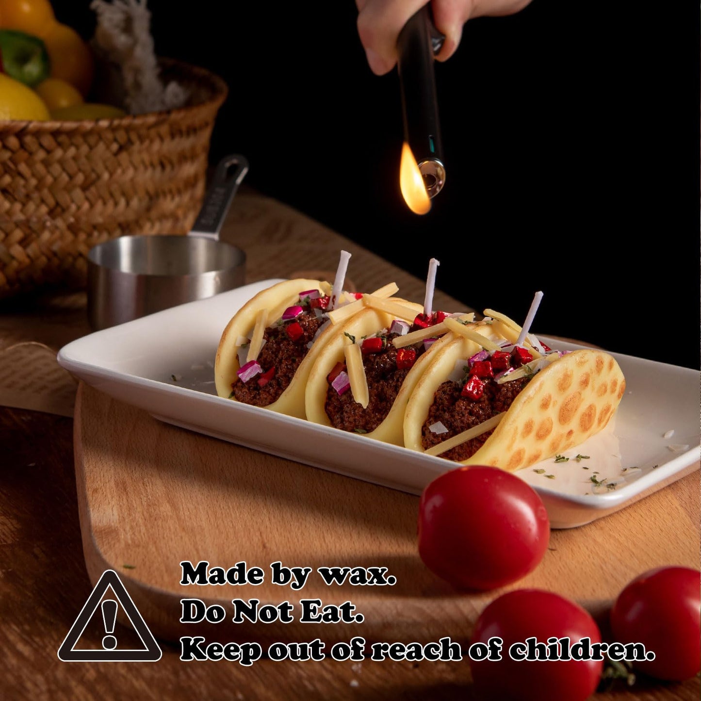 Mexican Taco Scented Vegetable Candle