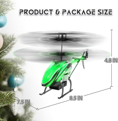 RC Helicopter Remote Control Helicopter for Kids with 30Mins Flight(2 Batteries) 7+1 LED Light Modes Altitude Hold RC Toys for Boys Girls