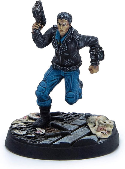 Modiphius Fallout Wasteland Warfare: Survivors: Capital Companions - 3 Miniatures 32mm Unpainted Resin Figures Capital Wave