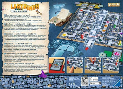 Ravensburger Labyrinth: Team Edition Family Board Games for Kids and Adults Age 8 Years Up