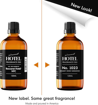 AirScent Hotel Diffuser Oil No. 1023 - Love Affair Fragrance for Ultrasonic Diffusers | 500 mL Glass Bottle