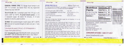 Fleischmann's Active Dry Yeast,0.25 Ounce, 9 Count